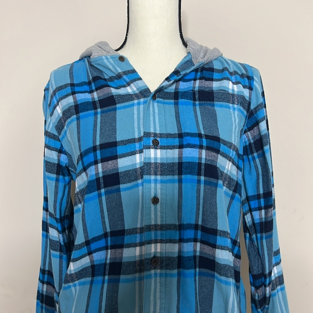 Kid Hoodie Plaid - Picture 3 of 6